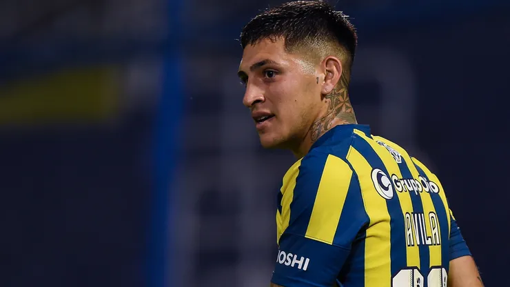 Gastón Ávila, defensor argentino durante su etapa en Rosario Central.