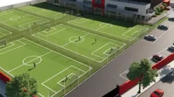Un nuevo predio se construye en el fútbol argentino.