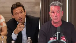 Diego Díaz y Marcelo Moretti se cruzaron en vivo en plena crisis de San Lorenzo: "No podés caminar por la calle"