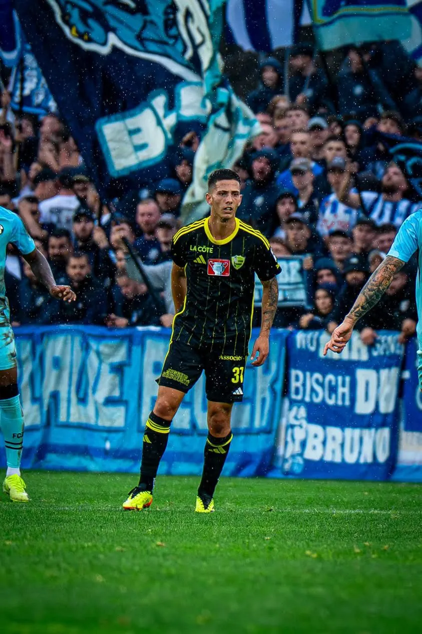 Pedro Rodríguez en Stade Nyonnais. (Archivo personal).