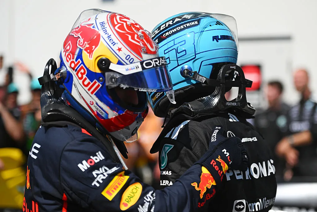 George Russell quiere pelear mano a mano un campeonato con Max Verstappen. (Getty)