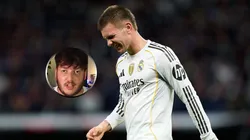 Franco Mastantuono, con poco lugar en Real Madrid.