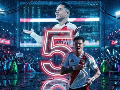 Los 5 mejores goles de River en 2025