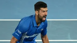 Novak Djokovic celebra una de sus mejores victorias de 2025