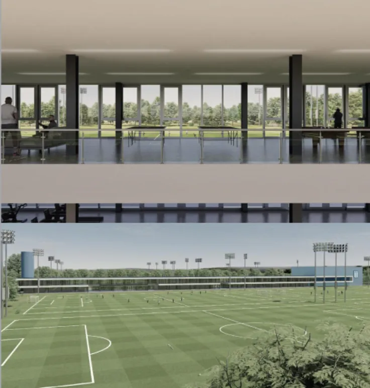 El render que presentó Racing a través de su web oficial.