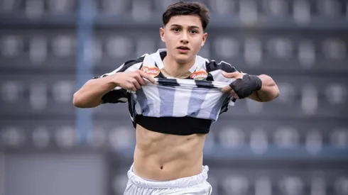 Ignacio Pereira Salmón en Santos.