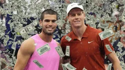 Carlos Alcaraz y Jannik Sinner, los dos jugadores que más plata ganaron en premios en 2025