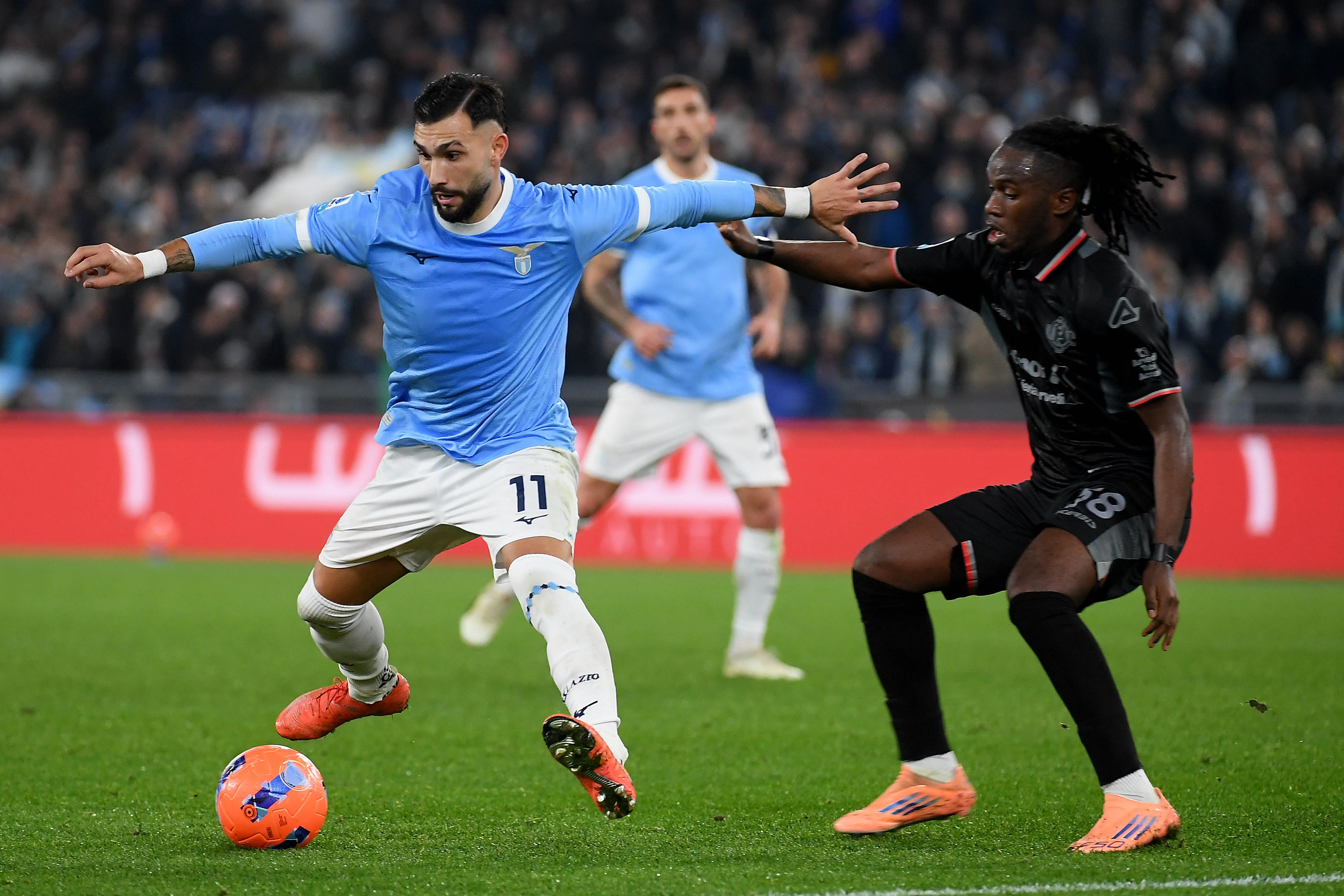 Valentin Castellanos solo lleva aportados dos goles a Lazio en lo que va de la temporada. (Getty)