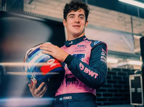 Franco Colapinto se subió al Fórmula 1 por primera vez en 2026 y corrió en el test privado de Alpine: así le fue