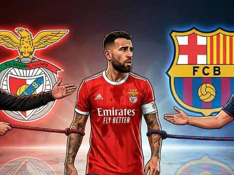Mourinho frena el interés de Barcelona por Nicolás Otamendi con un pedido a la dirigencia de Benfica