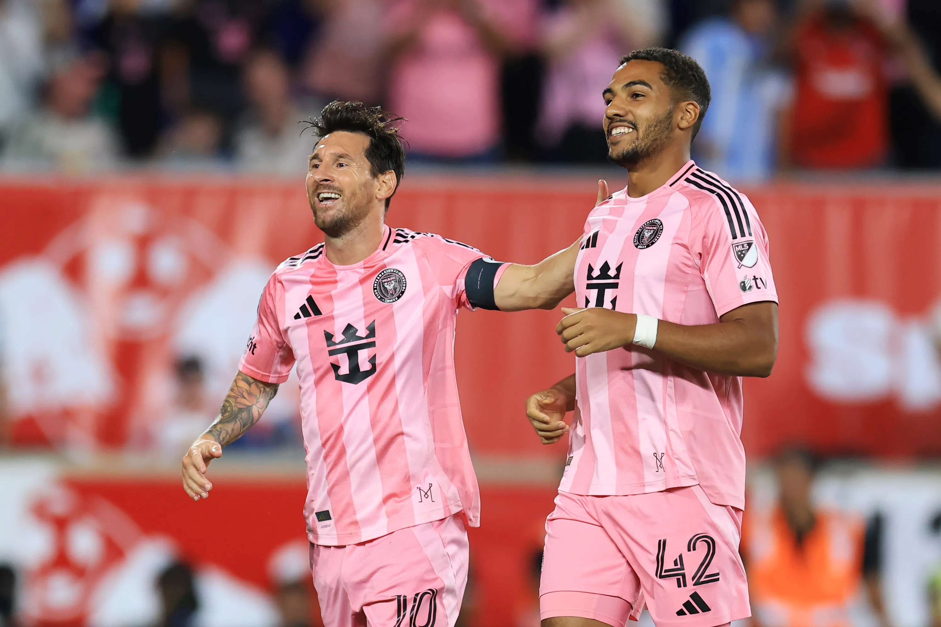 Yannick Bright, el italiano que apadrinó Messi en el vestuario de Inter Miami. (Getty)