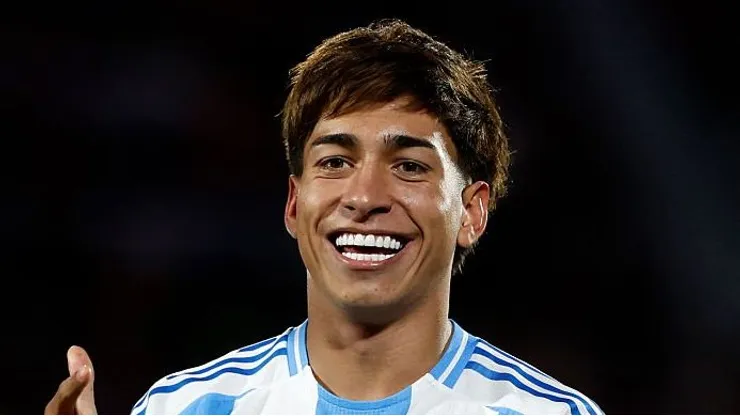 Maher Carrizo con la Selección Argentina.