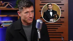 Robert Lewandowski se refirió a la polémica con Messi y el Balon de Oro