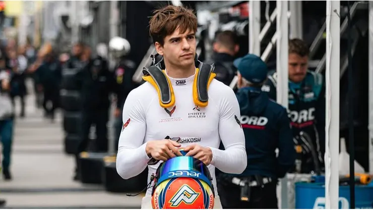 Nicolás Varrone, el piloto argentino que estará en Fórmula 2 en 2026.