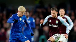 Alejandro Garnacho no tuvo una buena actuación en la caída de Chelsea ante Aston Villa.