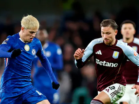 Los hinchas de Chelsea cuestionaron a Garnacho en la caída ante Aston Villa: "Que sea alcanzapelotas"