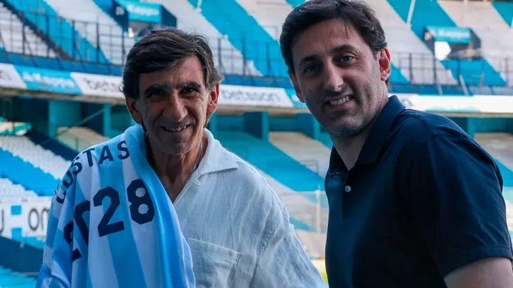 Gustavo Costas renovó su vínculo con Racing.