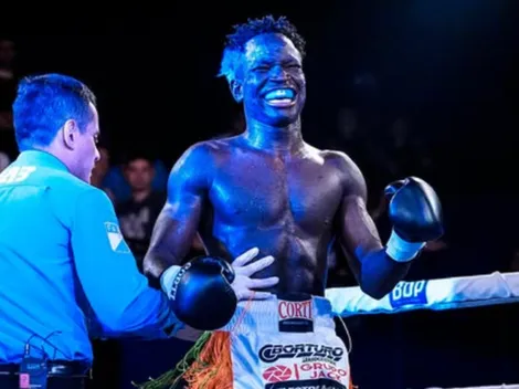 Nació en Senegal, es vendedor ambulante en Quilmes y protagonizó uno de los mejores KO de 2025