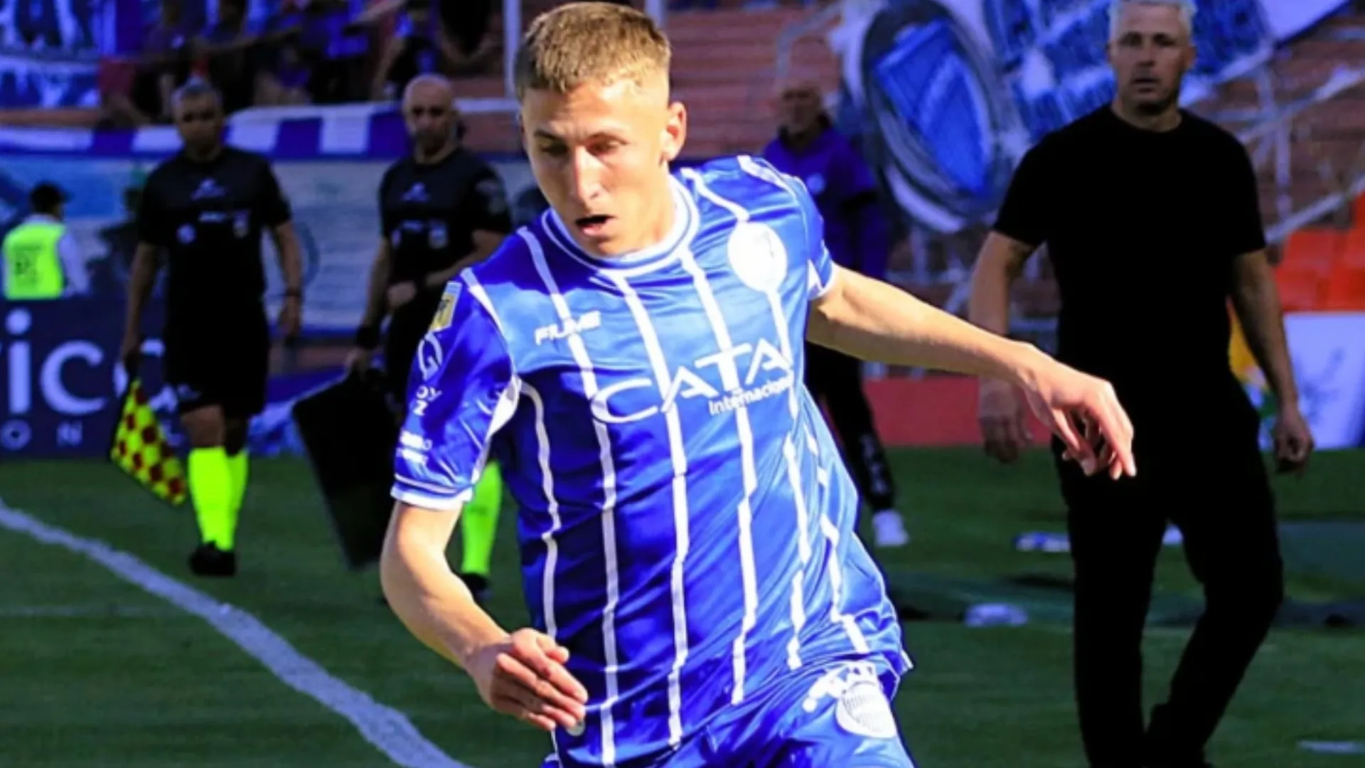 Santino Andino en Godoy Cruz. (Prensa Godoy Cruz)