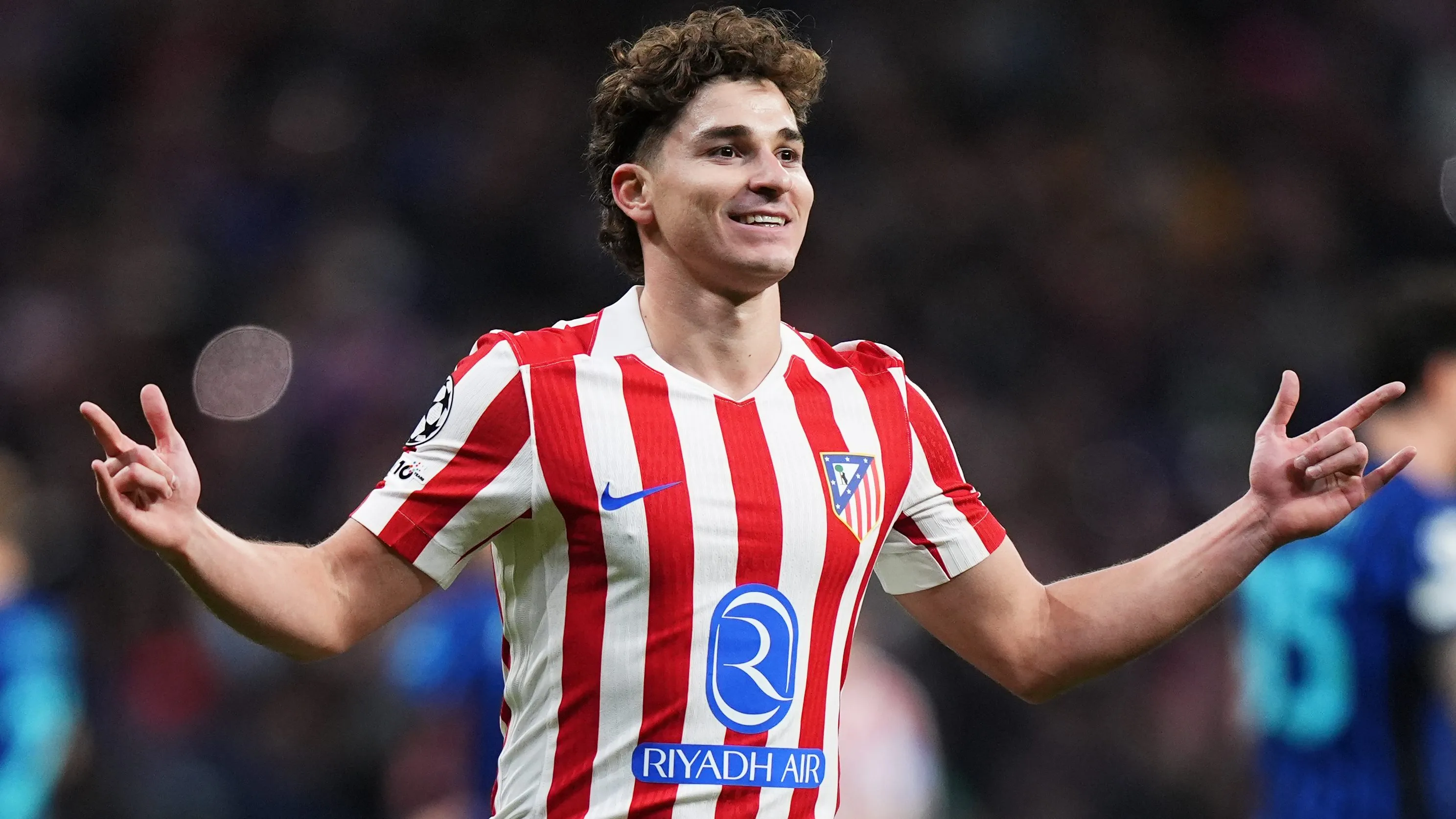 Julián Álvarez, delantero argentino de Atlético de Madrid.