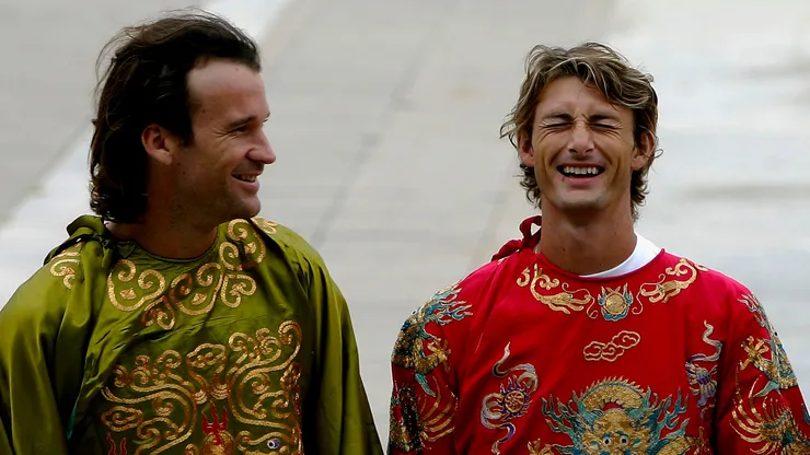 Carlos Moyá y Juan Carlos Ferrero