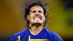 Edinson Cavani, delantero de Boca.