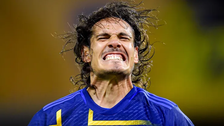 Edinson Cavani, delantero de Boca.