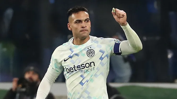 Lautaro Martínez abrió la cuenta para Inter.