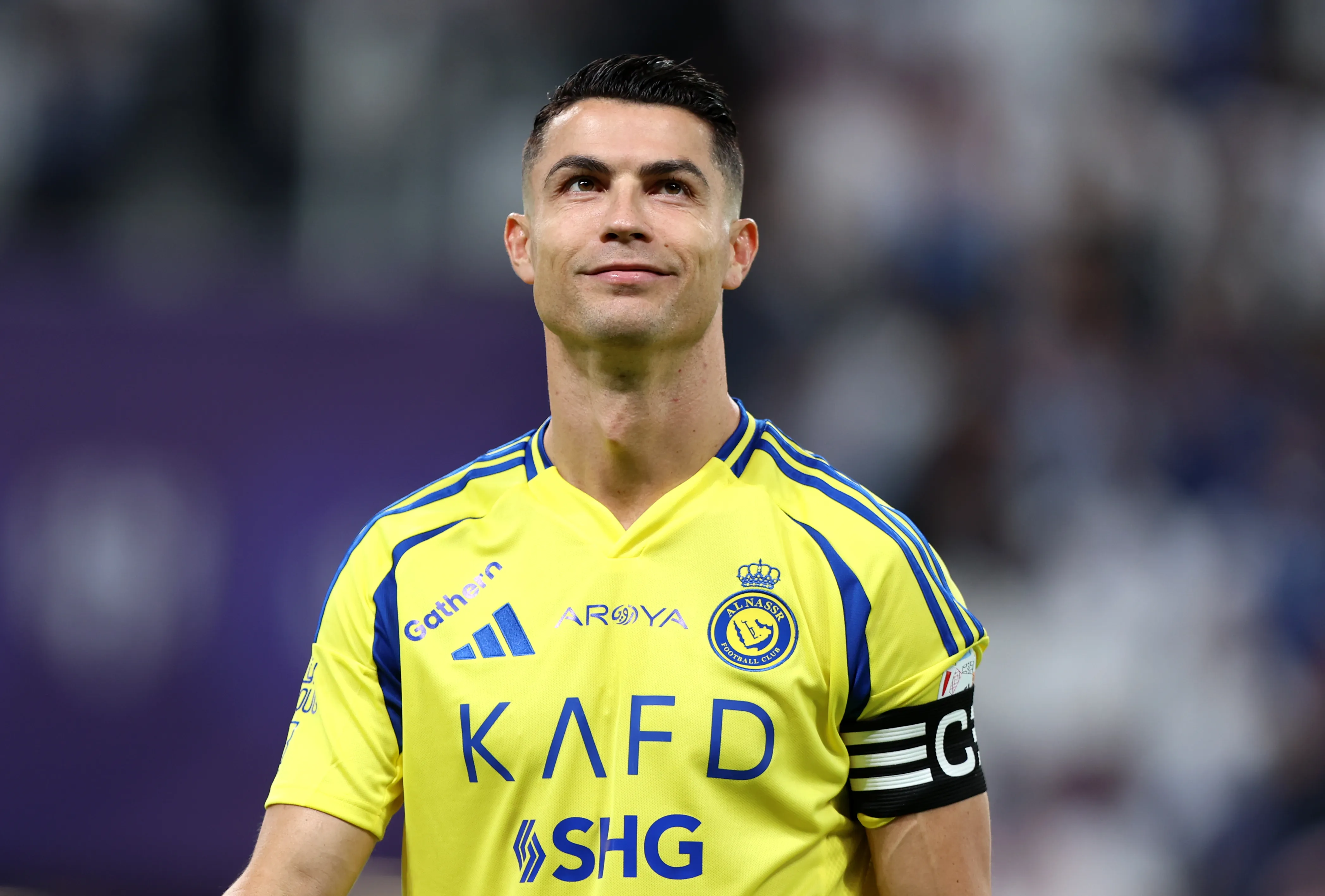 Cristiano Ronaldo, delantero portugués en Al Nassr. (Getty Images)
