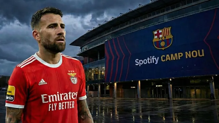 Nicolás Otamendi, relacionado con Barcelona.