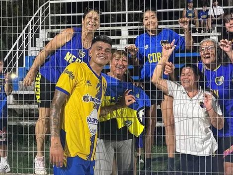 Jugó en River, fue campeón con Racing y ahora levanta paredes en su club de barrio: "Soy jugador, presidente y albañil"