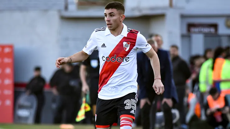 Franco Alfonso, durante su estadía en River Plate.