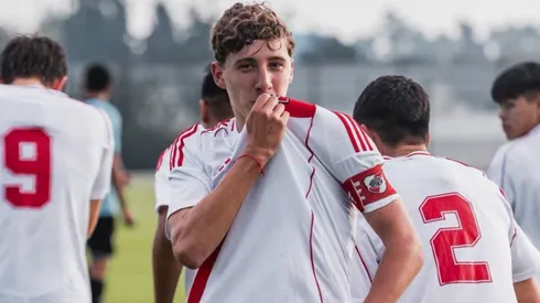 Luca Scarlato, el juvenil que se fue de River por la patria potestad.
