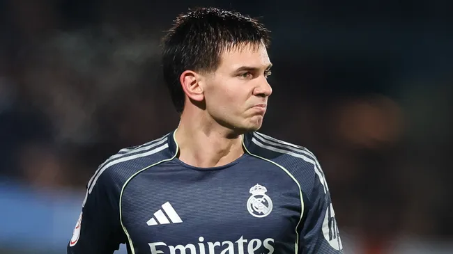 Franco Mastantuono, fuertemente criticado en Real Madrid.