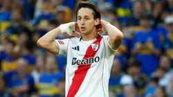 Matías Galarza Fonda en su paso por River.