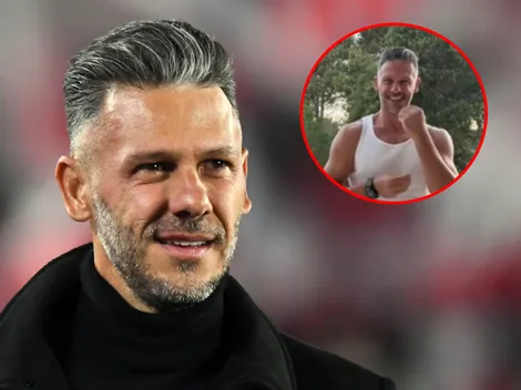 El TikTok viral de Demichelis bailando con su hija: "Lo echaron de River por menos"