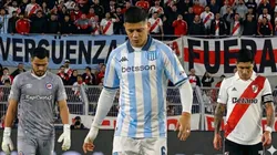 Romero, Rojo y Enzo Pérez, protagonistas del anti 11 del fútbol argentino.