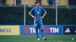 Mateo Santa María ya debutó en las juveniles de Italia. Puede jugar también para Brasil, Argentina o España