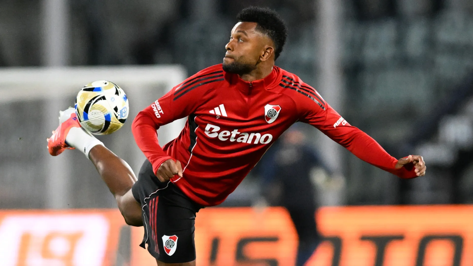 Miguel Ángel Borja cuando aún era jugador de River. (Getty Images)
