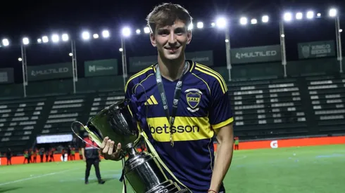 Valentino Simoni, goleador de la Reserva de Boca, se irá a préstamo a otro club de Primera.
