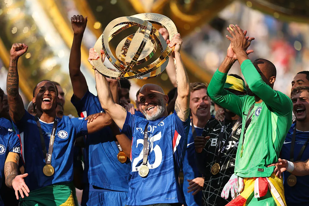 Enzo Maresca lideró al Chelsea a ganar el Mundial de Clubes hace menos de medio año. (Getty)