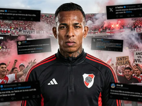 Los hinchas de River explotaron ante la posible incorporación de Sebastián Villa: "Ni como jugador ni como persona"