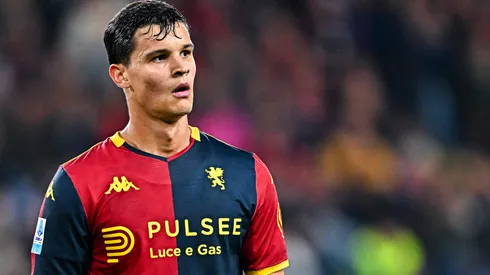 Valentín Carboni, futbolista de Genoa que pertenece a Inter de Milán.