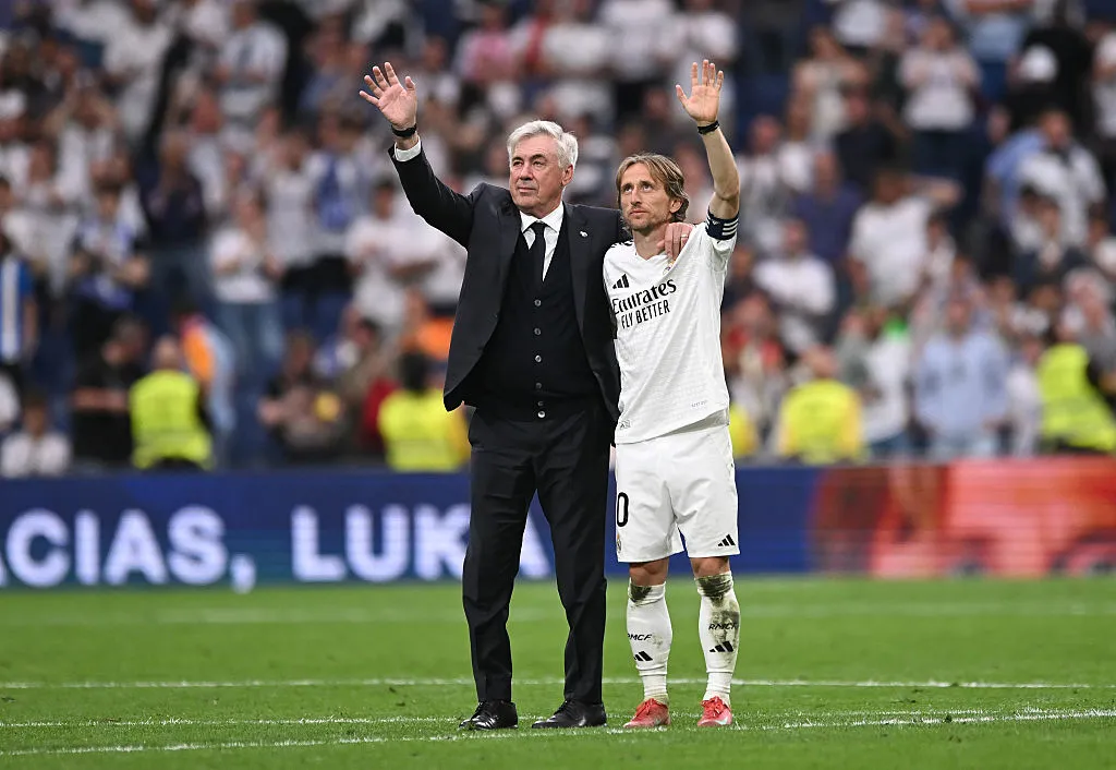 Carlo Ancelotti, el “número uno” para Modric. (Getty)