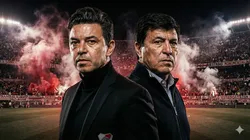 Marcelo Gallardo y Daniel Passarella.