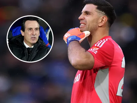 La irónica recomendación de Unai Emery al Dibu Martínez: "Necesitamos guantes de boxeo"