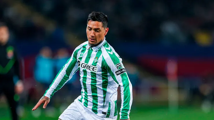 El Chimy Ávila durante su paso por Real Betis.