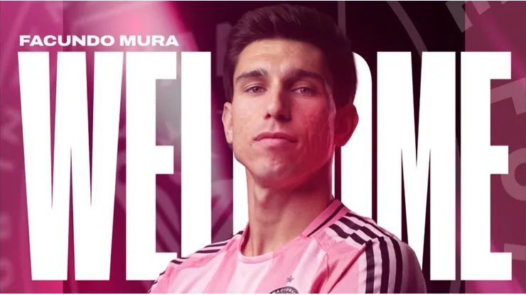 Facundo Mura fue anunciado como refuerzo de Inter Miami