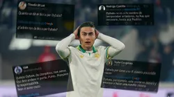 Paulo Dybala, de rendimiento cuestionado en la derrota de Roma contra Atalanta.