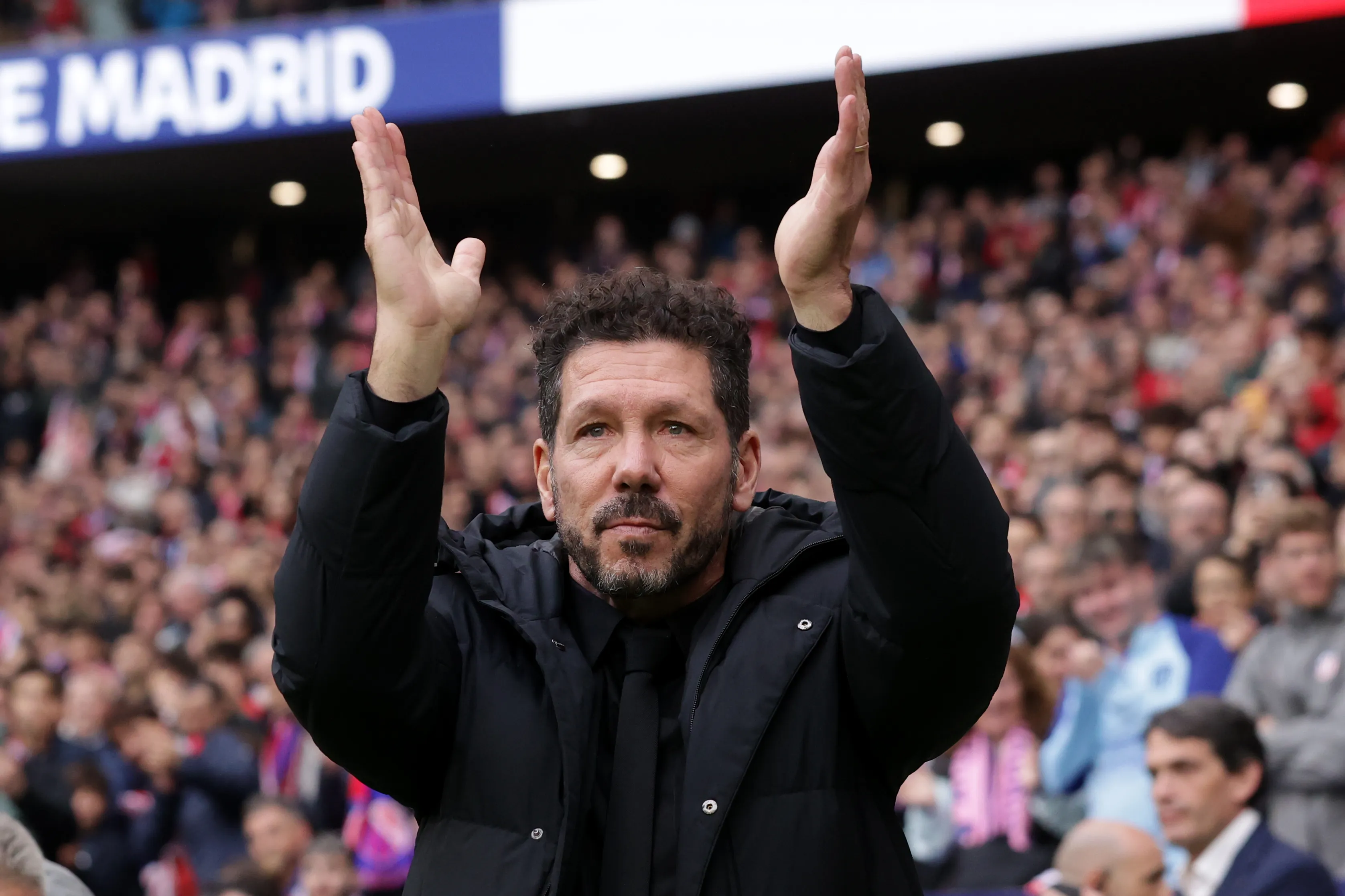 Diego Simeone, director técnico argentino de Atlético de Madrid. (Getty Images)